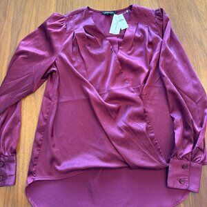 Banana Republic wrap shirt